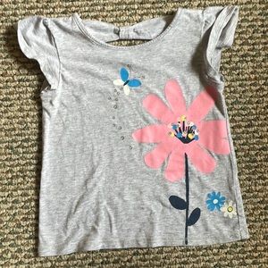 Girls flower shirt